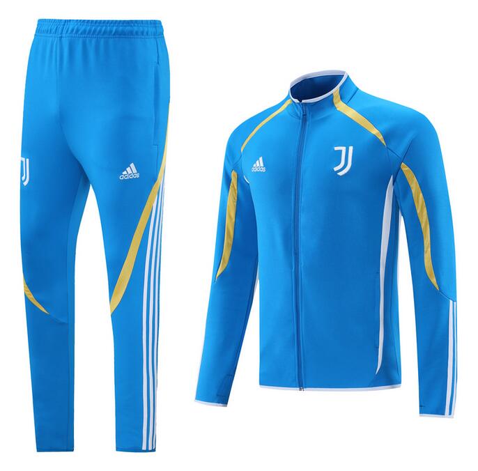 2021/22 Juventus Blue Teamgeist Training Kits Jacket with Pants